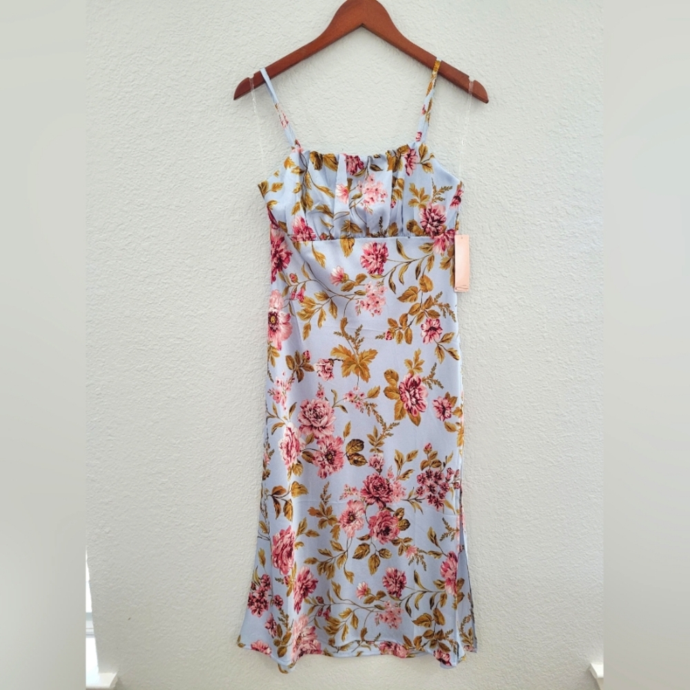Inspired Hearts Womens Large Floral Dress